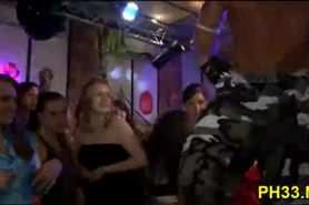 Cheeks in club fucked strip dancer