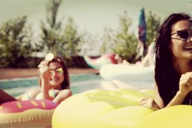 Ibiza Pool Party Bikini Girls - Music Compilation 4K