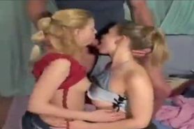 College Threesome teen amateur teen cumshots swallow dp anal