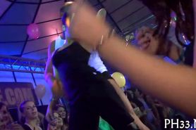 Leaking pussy on the dance floor - video 18