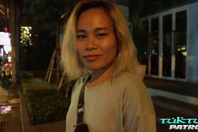 TUKTUKPATROL Tan Line Asian Wants Cum All Over Her Pretty Face