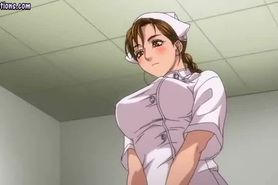 Anime nurse  hairy cunt