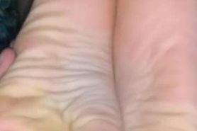 Mexican teen smelly feet first time footjob