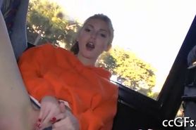 Busty girl gives a hot ride - video 4
