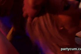 Horny teenies get fully insane and nude at hardcore party