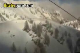 Snowboarders Blowjob