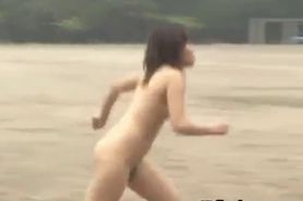 Asian amateur in nude track and field part1 - video 2
