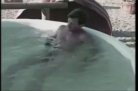close up anal in swimmingpool