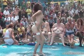 Huge party outdoor becomes really nasty part2