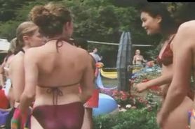 Laura Harris Bikini Scene  in Sabrina, The Teenage Witch