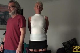 PASCALSSUBSLUTS - Mature Subslut Scarla Swallows Submits