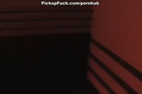 Two brunette sucks dick in the toilet cafe