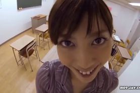 Japanese Girls entice fascinated cowgirl in bed room.avi