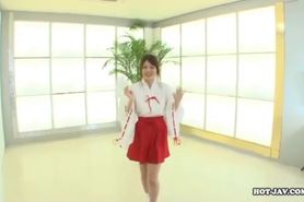 Japanese Girls enchant hot massage girl in classroom.avi