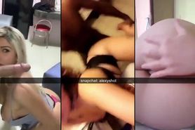 Sexy chicks from snapchat at homemade videos collection
