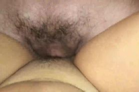 Fucking my wife in slowmotion with sperm flying to her head