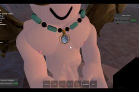Slut Furry becomes a slave to the man (Roblox)