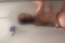 Lauren Alexis shower