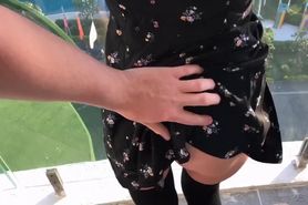Passionately Spanking,fucking a Hot Teen in Stockings, Anal-freya Stein