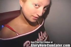 Brianna Blows Strange Gloryhole Cocks In Tampa Bay