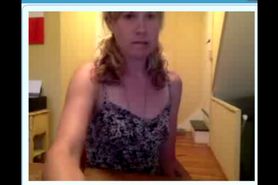 nice blonde on chatroulette