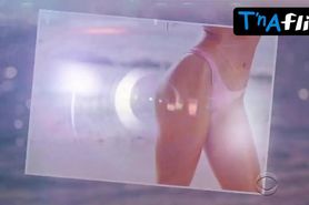 Candice Swanepoel Thong,  Bikini Scene  in The Victoria'S Secret Swim Special