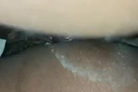 Ebony pussy so tight almost pulled my condom off
