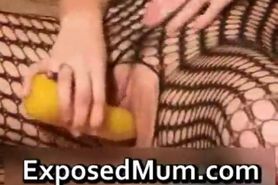 Kinky mom in body fishnet fucked part5 - video 1