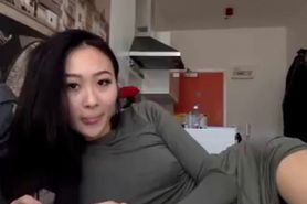Skinny slutty asian webcam show