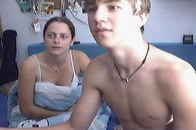 Teen couple fucking on webcam 1