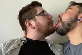 Kissing and Spitting In Each Other's Mouth