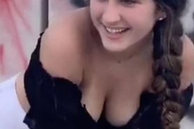 Teen with big tits
