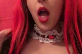 Sexy Goddess D Smoking White Filter 100 in Sext Harley Quinn Cosplay in Wig