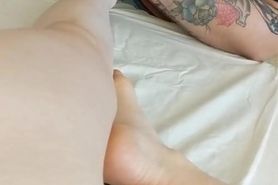 Amateur Phone Recorded Foot Fetish Massage