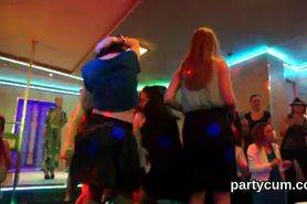 Spicy teens get absolutely crazy and nude at hardcore party