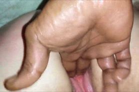 Fat Wife Gets Fingered by BF