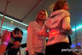 Naughty girls get fully foolish and undressed at hardcore party