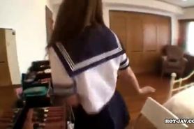 Japanese Girls fucking hot jav private teacher in living room.avi