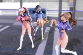 MMD Sex Ver. Kancolle Ship Girls MMD Battle (Submitted by Deepkiss)