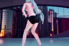 [MMD RWBY] (Gym Weiss) (Wiggle Wiggle) (Submitted by WS MMD)