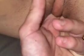 Fat wet pussy high on drugs, squirt video to follow