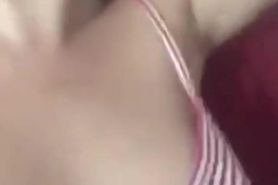 Periscope Spanish show her boobs and ass