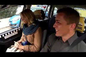 blonde chick screw by taxi driver