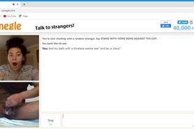 Omegle tied balls