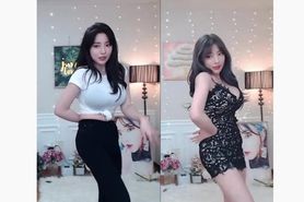 Korean BJ Jeehyeoun Double Dance