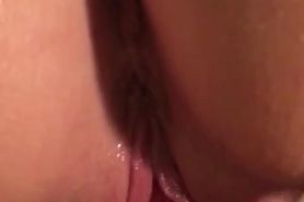 Gf Plays With Dripping Wet Pussy After Creampie