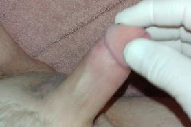 my pencil cock wants to squirt cum on a Big Clit!!