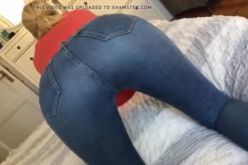 Ass in jeans