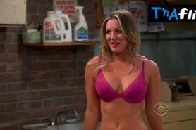 Kaley Cuoco Underwear Scene  in The Big Bang Theory