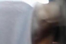 Girl gets caught sucking and fucking in car pt2